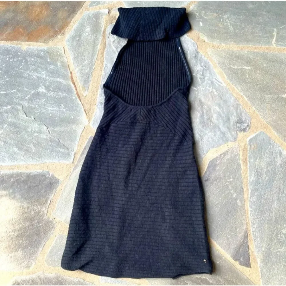 NWT Free People Halter Top Sweater Dress - size M